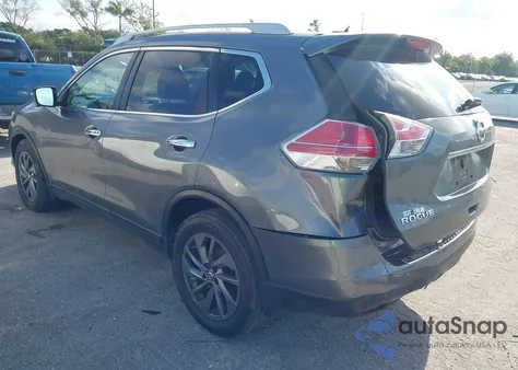 2016 Nissan Rogue Sl z USA, uszkodzony, nr VIN 5N1AT2MT5GC774793